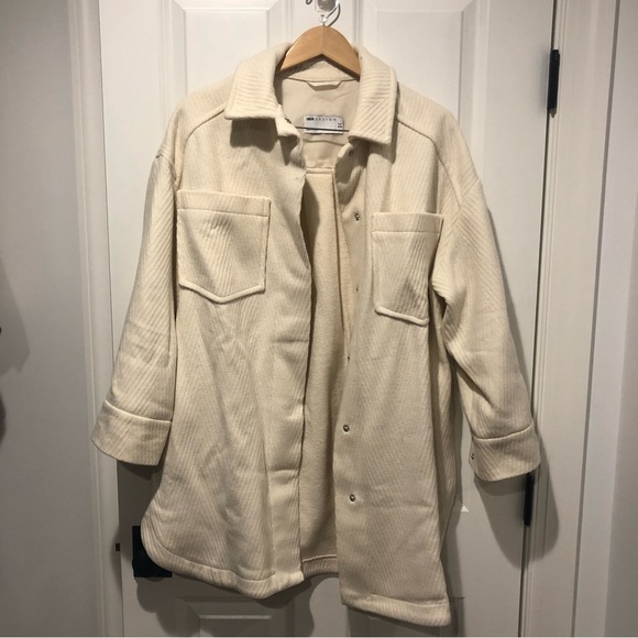 ASOS Cream Shacket - Picture 8 of 8